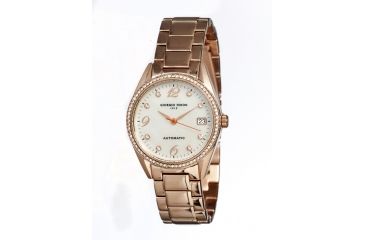 Image of Giorgio Fedon 1919 Mechanical Lady I Ladies Watch, Rose Gold Band-White GIOGFAW005