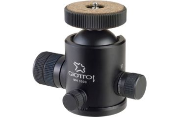 Image of Giottos Compact Ball Head MH3300 w/ Mount MH550C - MH3300-550C