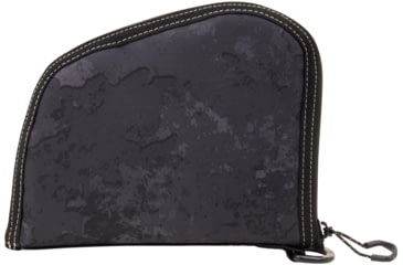 Image of Girls With Guns Midnight Lockable Handgun Case, 8in Handguns, Black/Shade Blackout Camo, 8.25 in x 6.5 in, 907-8