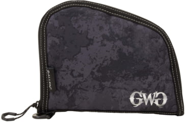 Image of Girls With Guns Midnight Lockable Handgun Case, 8in Handguns, Black/Shade Blackout Camo, 8.25 in x 6.5 in, 907-8