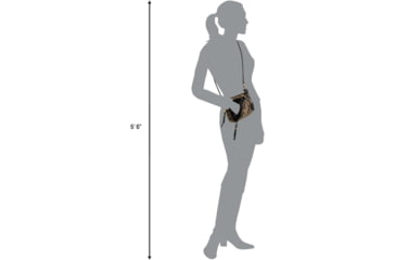 Image of Girls With Guns Tomboy Clutch Purse, Lockable Concealed Carry, Ambidextrous, Camo, 10 in x 6.5 in x 2 in, 90-90