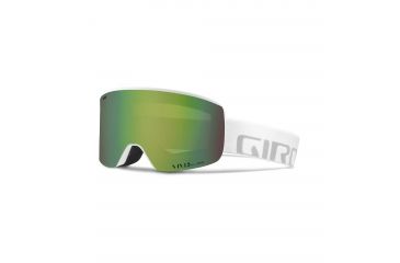 Image of Giro Axis Goggles, White Wordmark/Vivid Emerald, Medium, 7082525