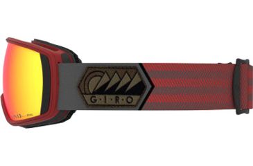 Image of Giro Balance Goggles, Vivid Ember Lens, Dark Red Sierra, 7094418