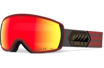 Image of Giro Balance Goggles, Vivid Ember Lens, Dark Red Sierra, 7094418
