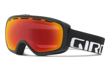 Image of Giro Basis Goggle-Black Wordmark-Amber Scarlet