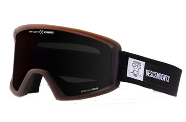 Image of Giro Blok Goggles-Descendents Black/Dark Roast Brown-Black Limo