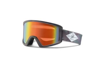 Image of Giro Blok Goggles-Tank Camo-Persimmon Blaze