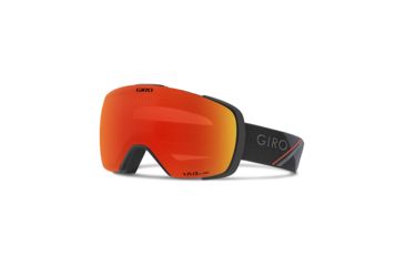 Image of Giro Contact Goggle, Black/Red Sporttech/Vivid Ember, Large, 7082481