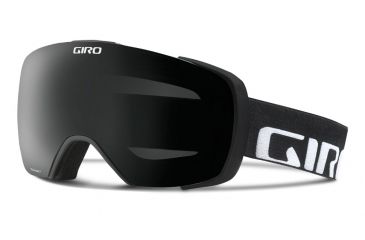 Image of Giro Contact Goggle-Black Wordmark-Black Limo/Persimmon Blaze