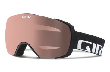 Image of Giro Contact Goggle-Black Wordmark-Polarized Rose/Persimmon Boost