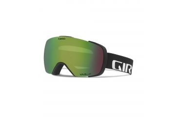 Image of Giro Contact Goggle, Black Wordmark/Vivid Emerald/Vivid Infrared, Large, 7082472