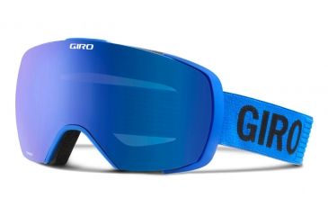 Image of Giro Contact Goggle-Blue Monotone-Grey Cobalt/Yellow Boost