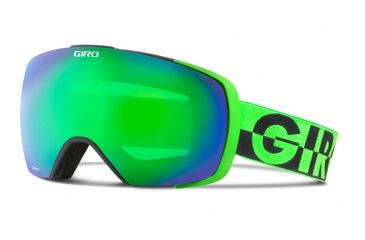 Image of Giro Contact Goggle-Bright Green 50/50-Loden Green/Yellow Boost