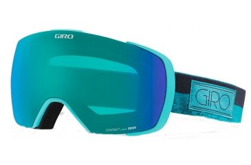 Image of Giro Contact Goggle-Turquoise/Turbulence Rails-Loden Dynasty/Persimmon Boost