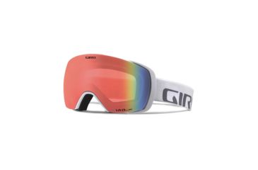Image of Giro Contact Goggle, White Wordmark/Vivid Infrared, Large, 7082475