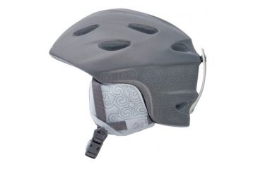 Image of Giro Ember Snow Helmets- Women's-Matte Titanium Ornate-S