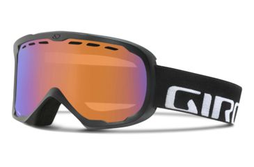 Image of Giro Focus Goggle-Black Wordmark-Persimmon Boost