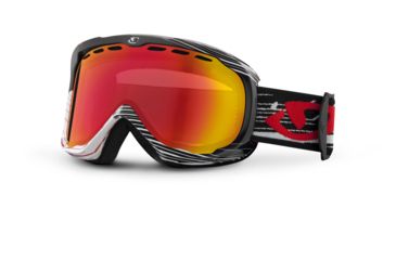 Image of Giro Focus Goggles-Black Boneyard-Amber Scarlet