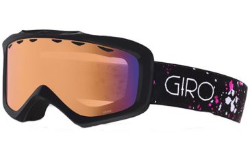 Image of Giro Grade Goggle - Kid's-black/Magenta Speckle-Persimmon Boost