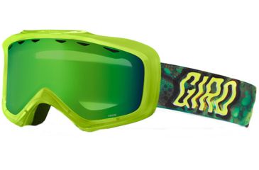 Image of Giro Grade Goggle - Kid's-Lime Secret Ooze-Loden Green