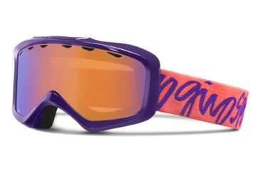 Image of Giro Grade Goggle - Kids-Purple Script-Persimmon Boost