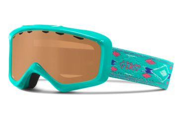 Image of Giro Grade Goggle - Kids-Turquoise Native-Amber Rose