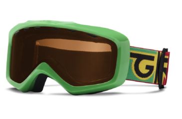 Image of Giro Grade Goggles - Kid's-Olive Shred Badges-Amber Rose