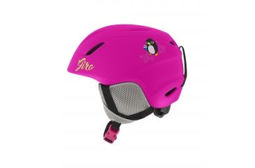 Image of Giro Launch Snow Helmet - Kid's, Matte Bright Pink Penguin, 7082919