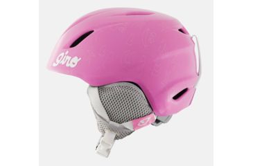 Image of Giro Launch Snow Helmet - Kids-Pink Notebook-Extra Small