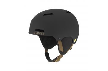 Image of Giro Ledge MIPS Snow Helmet, Matte Black/Bronze, Small, 7083461