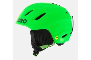 Image of Giro Nine Jr. MIPS Snow Helmet-Matte Bright Green-Small