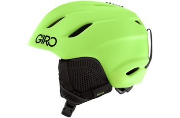 Image of Giro Nine Jr. MIPS Snow Helmet-Matte Lime-Small