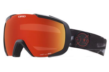 Image of Giro Onset Goggle-Black/Gray 8MM-Amber Scarlet