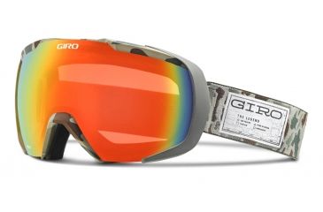 Image of Giro Onset Goggle-Brown Camo-Persimmon Blaze