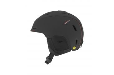Image of Giro Range MIPS Snow Helmet, Matte Black/Red Sport Tech, Small, 7082372