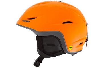 Image of Giro Union MIPS Snow Helmet-Matte Flame Orange/Titanium-Small
