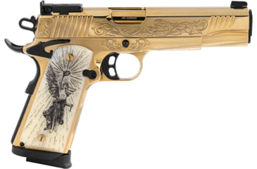 Image of Girsan MC1911 Deluxe Gold Govt Semi Auto Pistol, 38 Super, 5 in Barrel