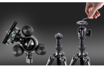 Image of Gitzo Traveler Kit Series 1 Carbon 4 Sections Ball Head QD GK1580TQD4
