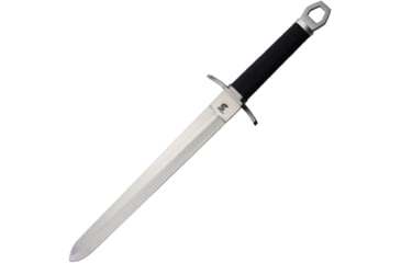 Image of Gladius Agincourt Mini Sword, 9.25 satin finish unsharpened stainless blade, Black cord wrapped handle, 2521