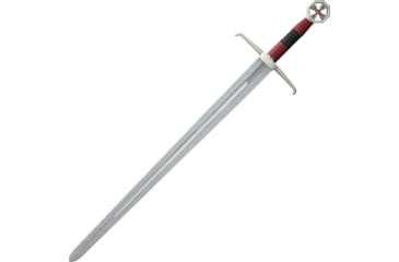 Image of Gladius Jerusalem, 29.5 unsharpened carbon steel blade, Satin finish metal alloy handle, 3516