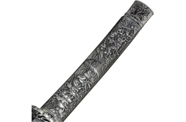 Image of Gladius Katana Silver Engraved