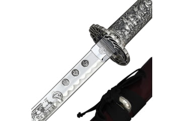 Image of Gladius Katana Silver Engraved