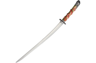 Image of Gladius Mini Katana, 7.25 unsharpened stainless blade, Sculpted faux bone and metal alloy handle, 13