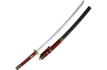 Image of Gladius Shimazu Katana, 29 carbon steel blade, Brown wood handle, 124