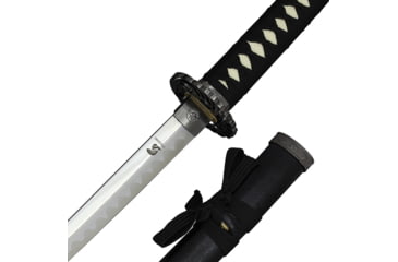 Image of Gladius Wakizashi Crane Tsuba