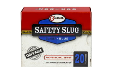 Image of Glaser Ammo Blue .380 ACP, 70 grain, 20 Rounds Pistol Ammo, GL0060020