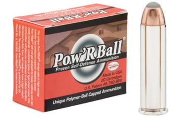 Image of Glaser PowRBall Handgun Ammunition .357 Mag 100 gr JHP 1450 fps 20/box, PB357100/20
