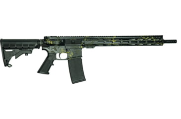 Image of GLFA AR-15 Semi Auto Rifle w/5 Knives Lichen, .223 Remington/5.56x45mm NATO, 16 inch Barrel