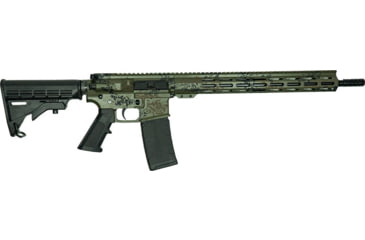 Image of GLFA AR-15 Semi Auto Rifle w/5 Knives Lichen, .223 Remington/5.56x45mm NATO, 16 inch Barrel