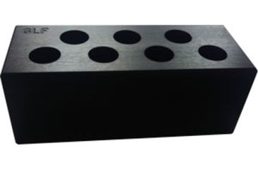 Image of Glfa Cartridge Gauge .40sw 7-holes Anodized Black